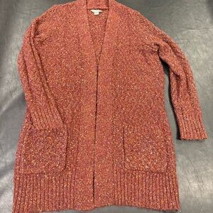 The Natural Reflections® Finley Long-Sleeve Long Cardigan Cozy Sweater Duster XL